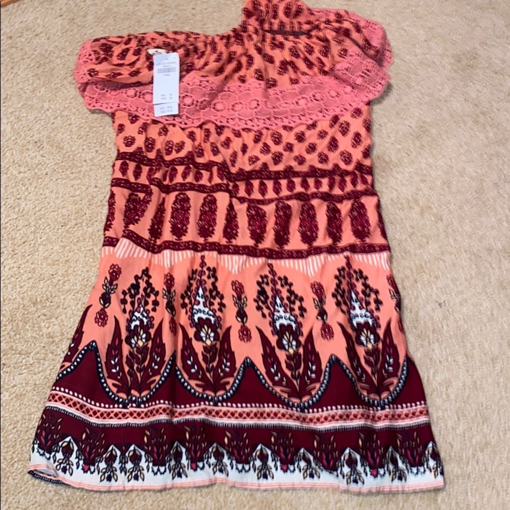 Off the shoulder dress